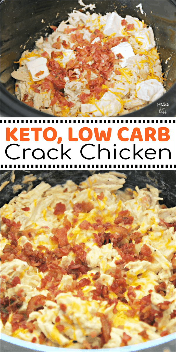 Keto Crack Chicken in the Crock Pot