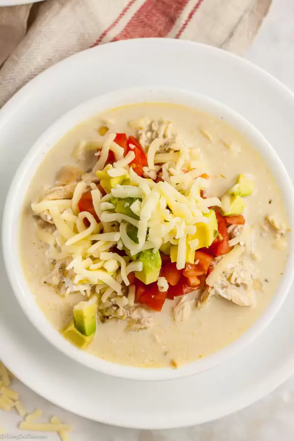 Keto White Chicken Chili