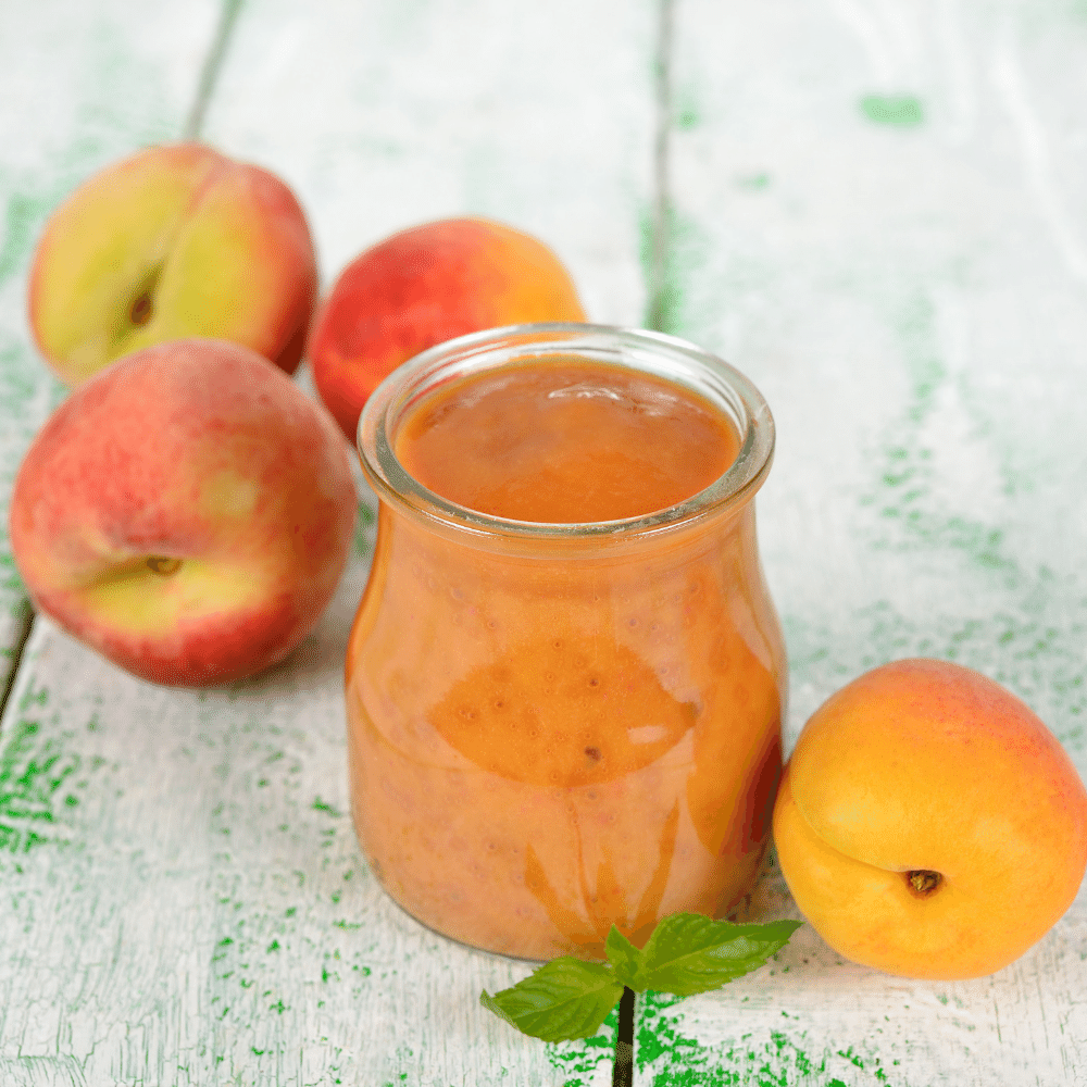Pureed Peaches