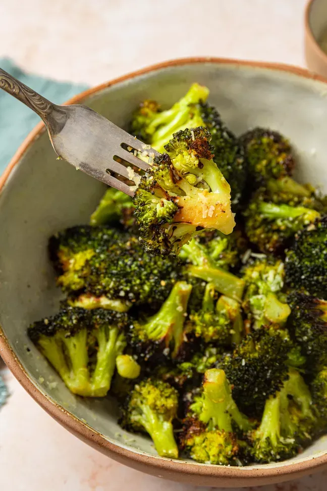 Roasted Broccoli With Parmesan