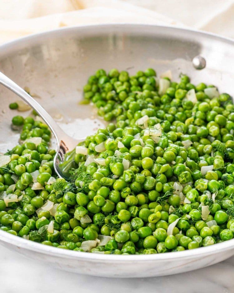 Sautéed Peas
