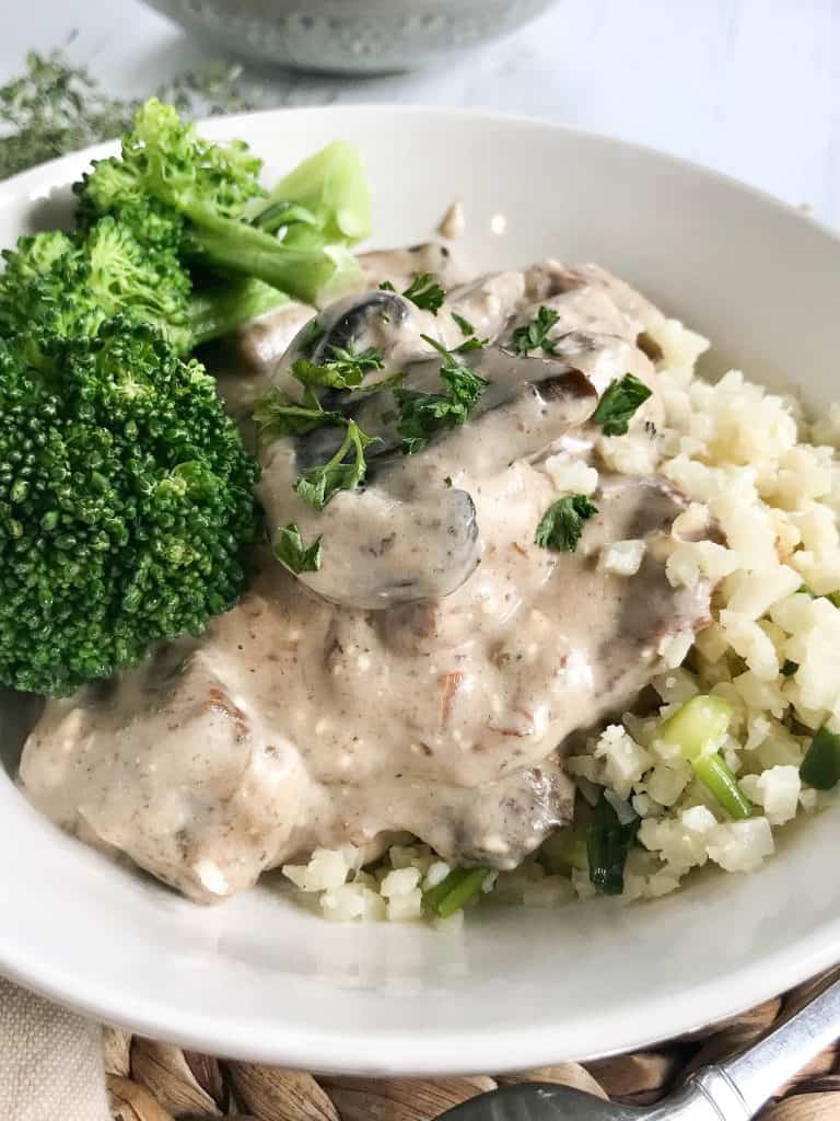 Slow Cooker Beef Stroganoff