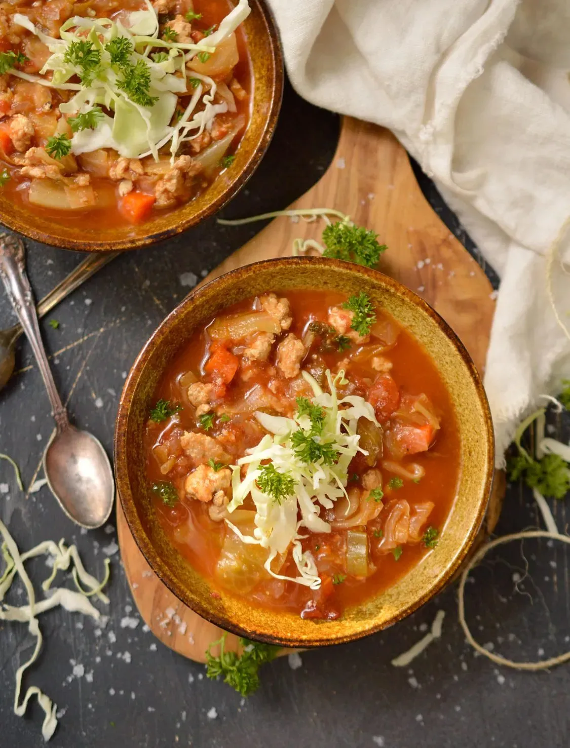 Slow Cooker Cabbage Roll Soup