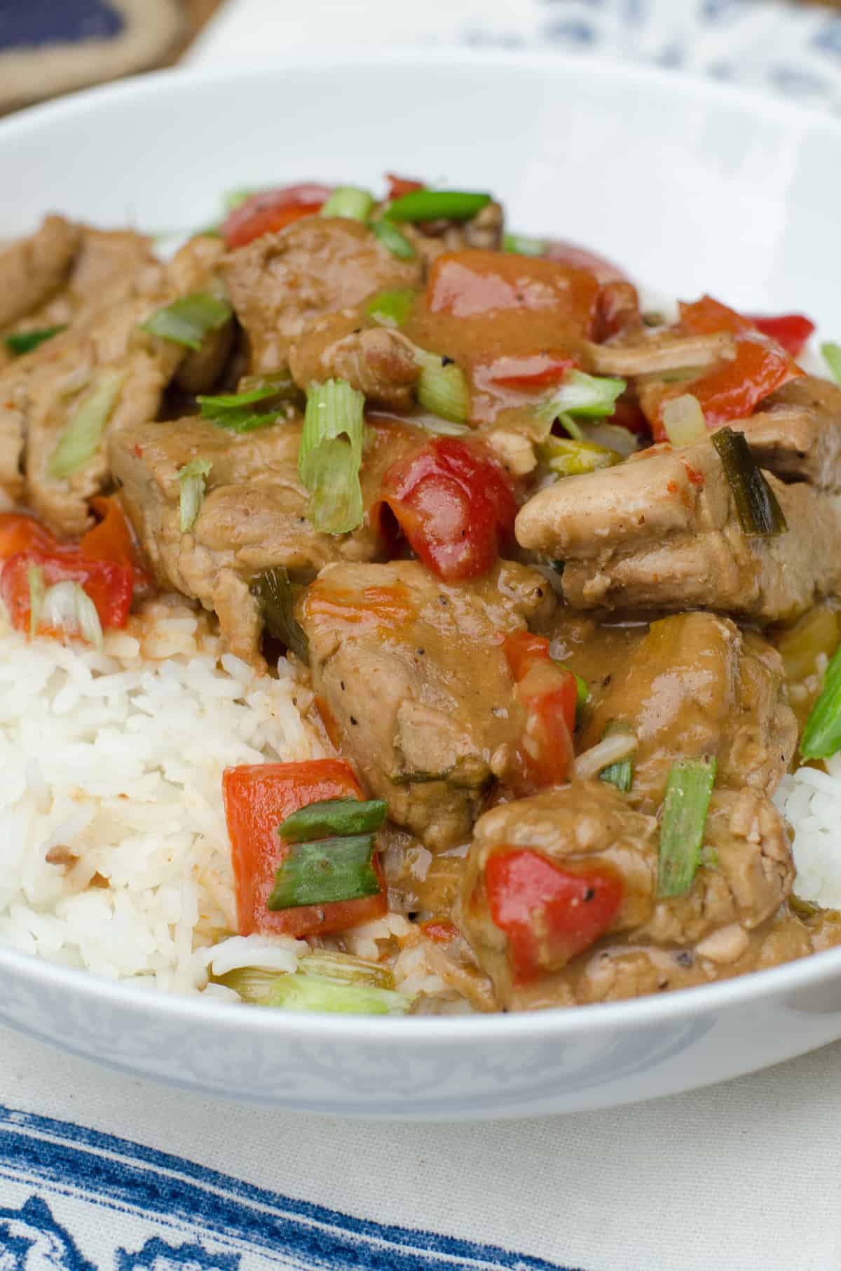 Slow Cooker Caribbean Pork