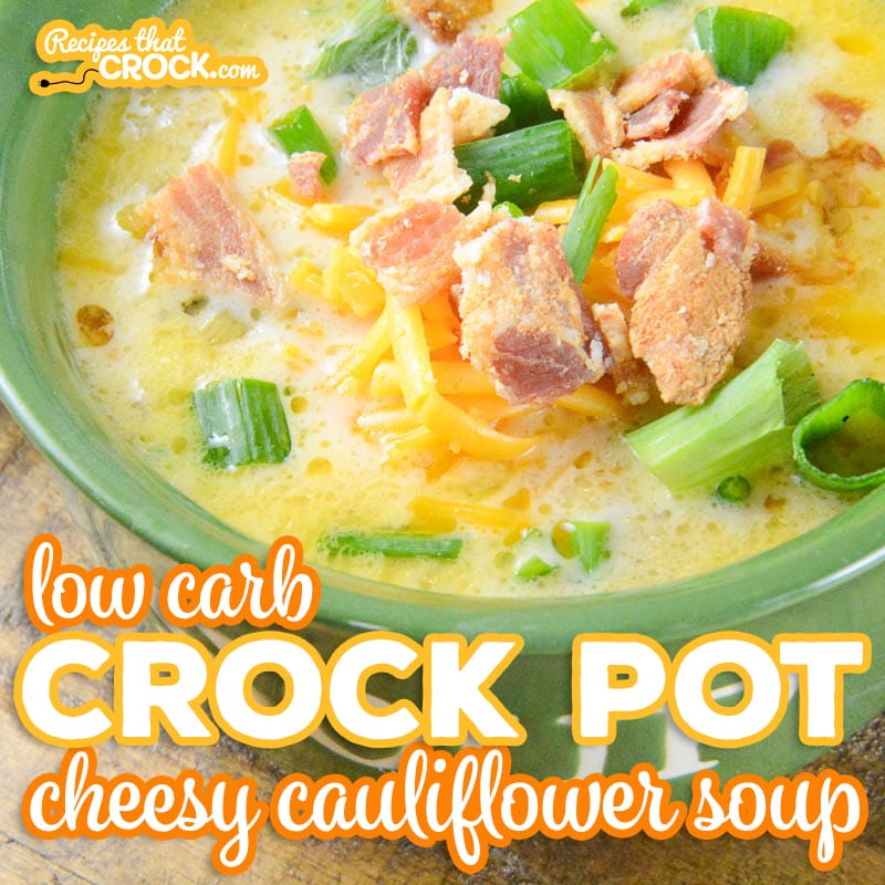 Slow Cooker Cauliflower Chowder