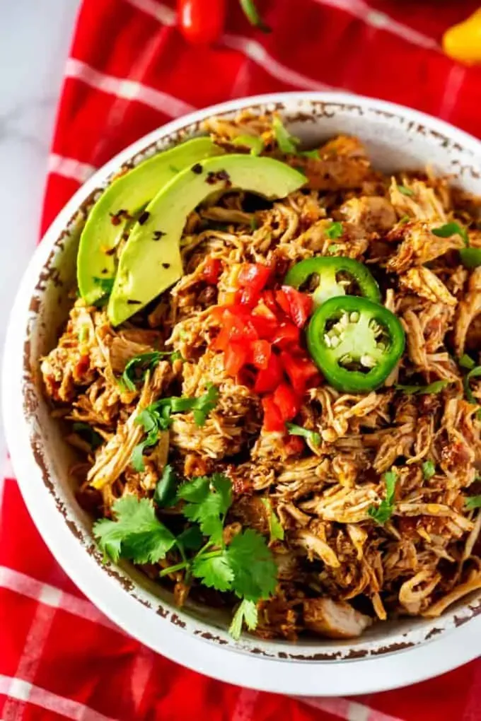Slow Cooker Chicken Tinga