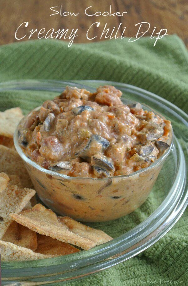 Slow Cooker Creamy Vegan Chili Dip