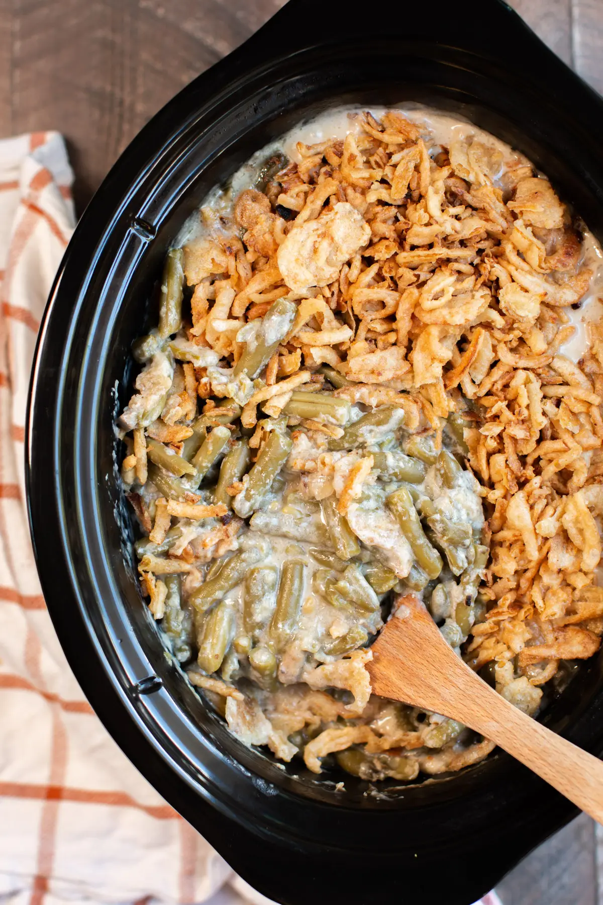 Slow-Cooker Green Bean Casserole