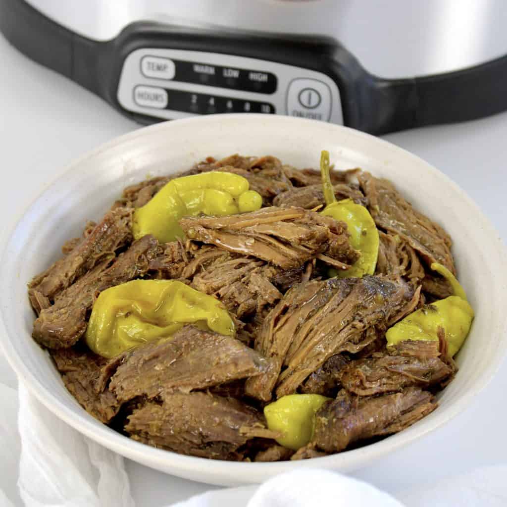 Slow Cooker Keto Mississippi Pot Roast