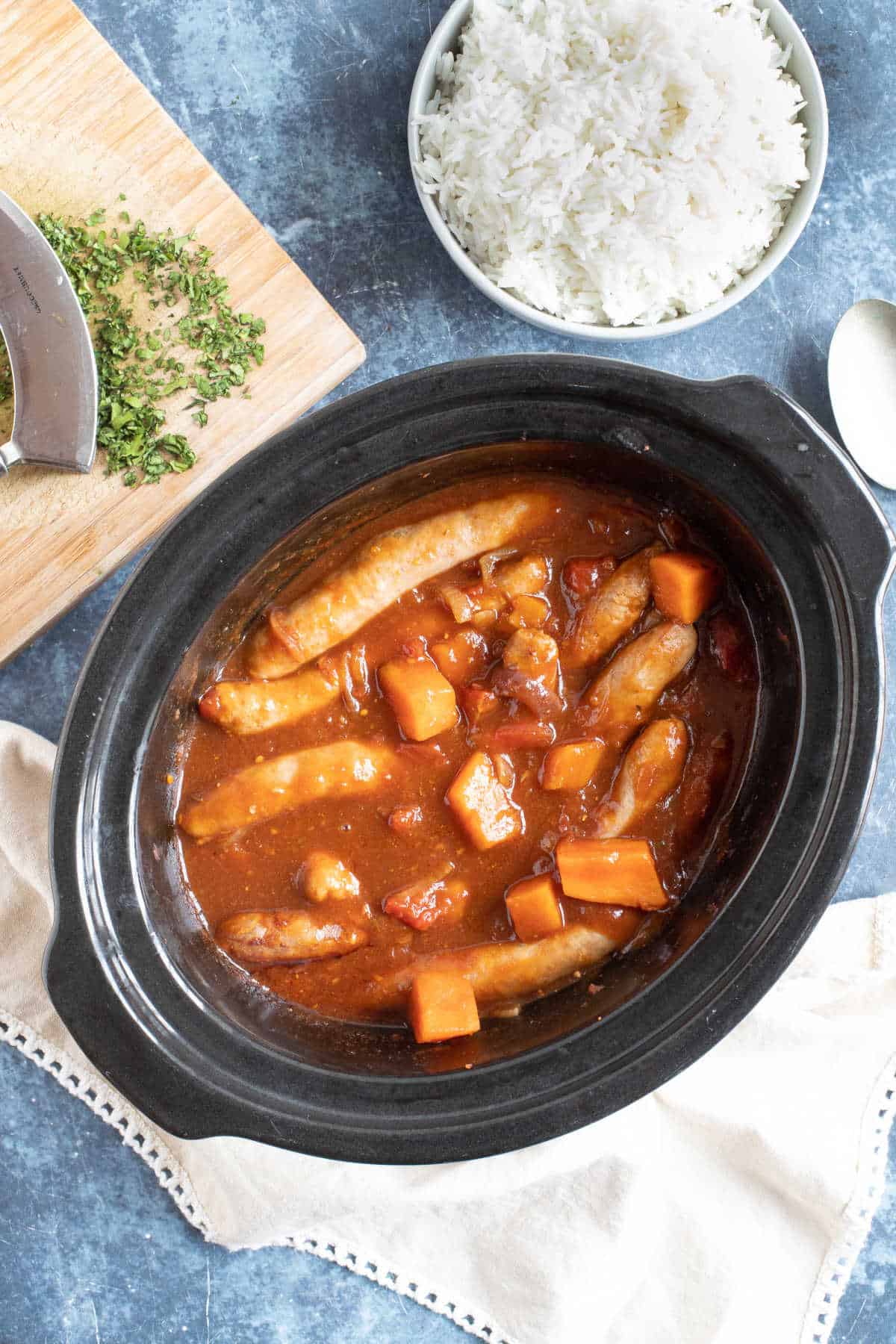 Slow-Cooker Sausage Casserole