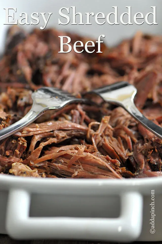 Slow Cooker Shredded Beef