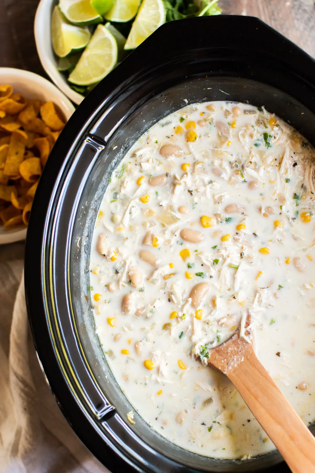 Slow Cooker White Chicken Chili