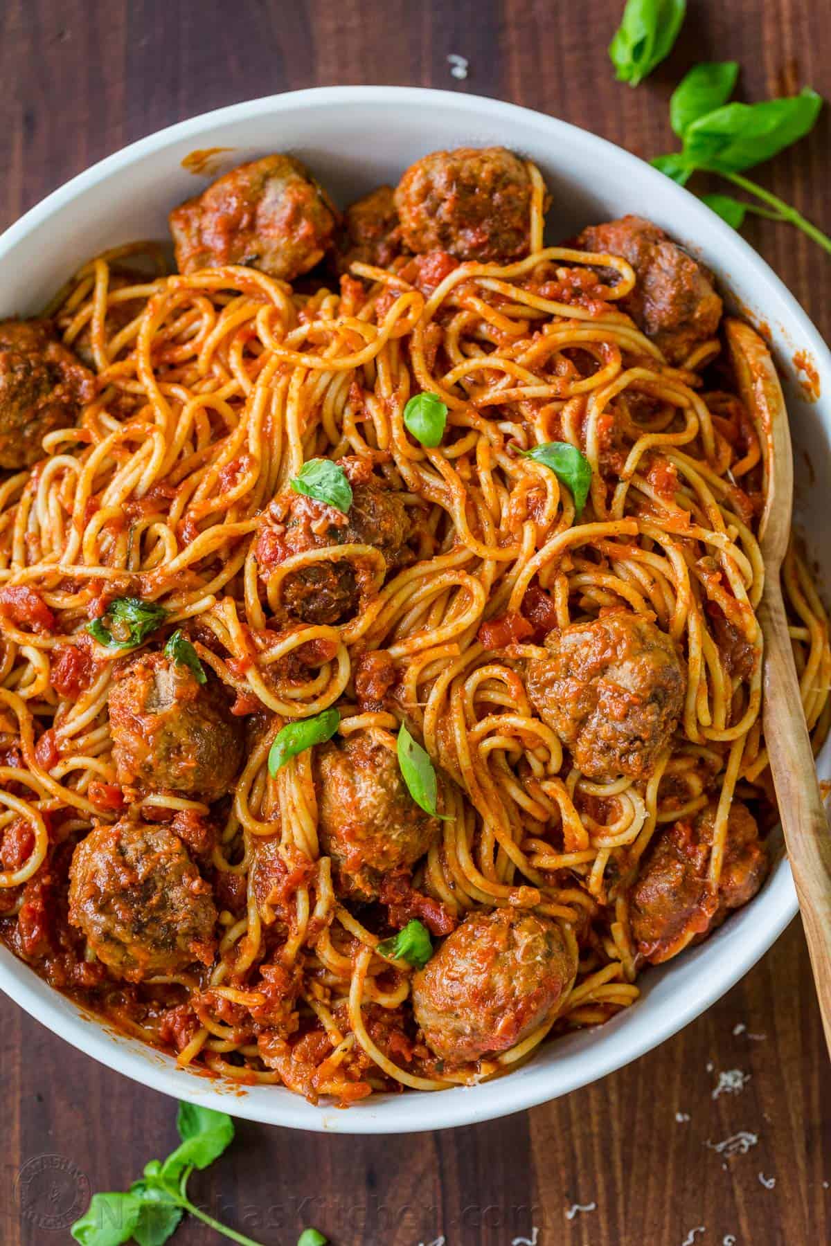 Spaghetti and Meatballs