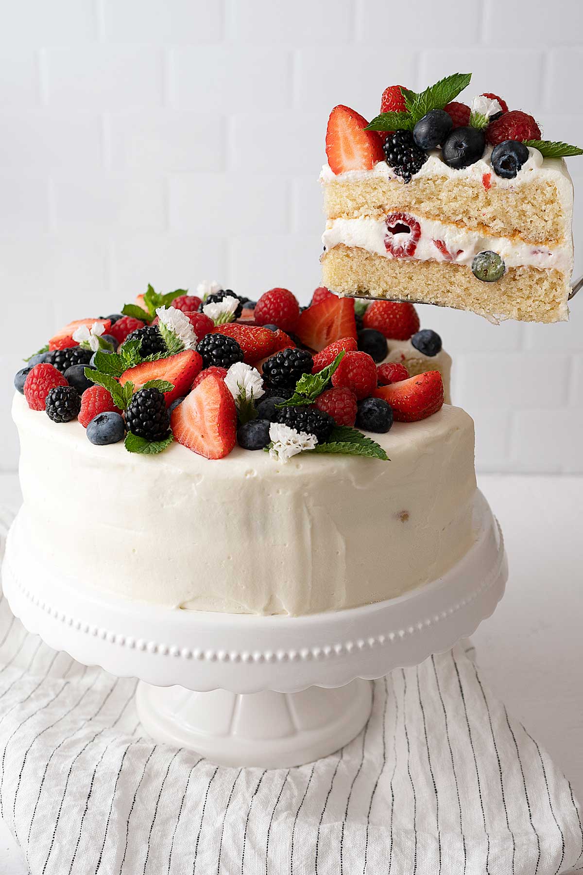 Summer Berry Cake