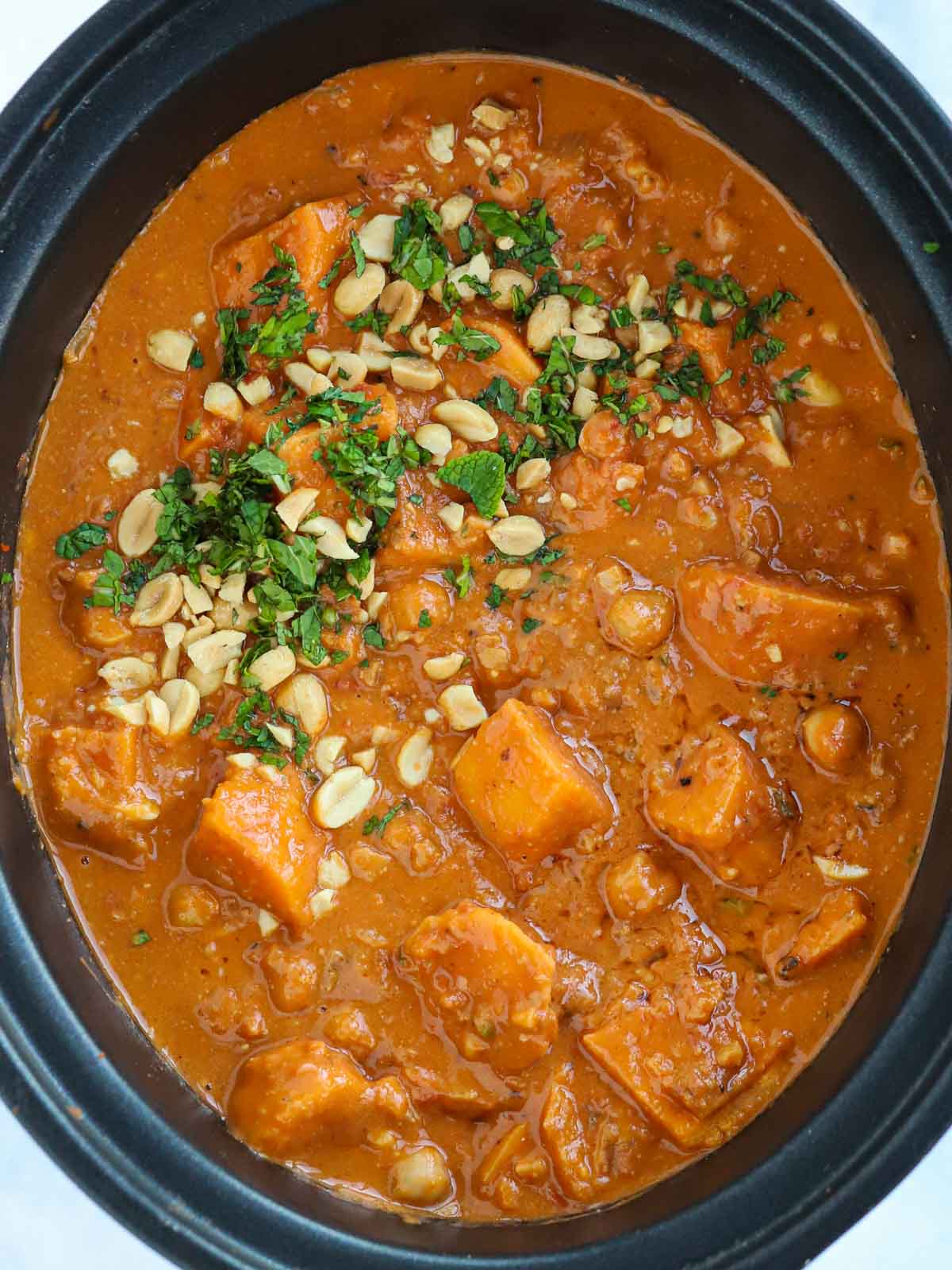Sweet Potato & Peanut Butter Vegan Stew