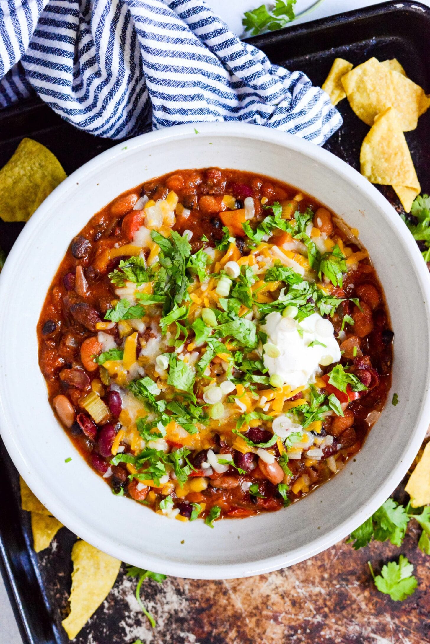 Vegetarian Chili Slow Cooker
