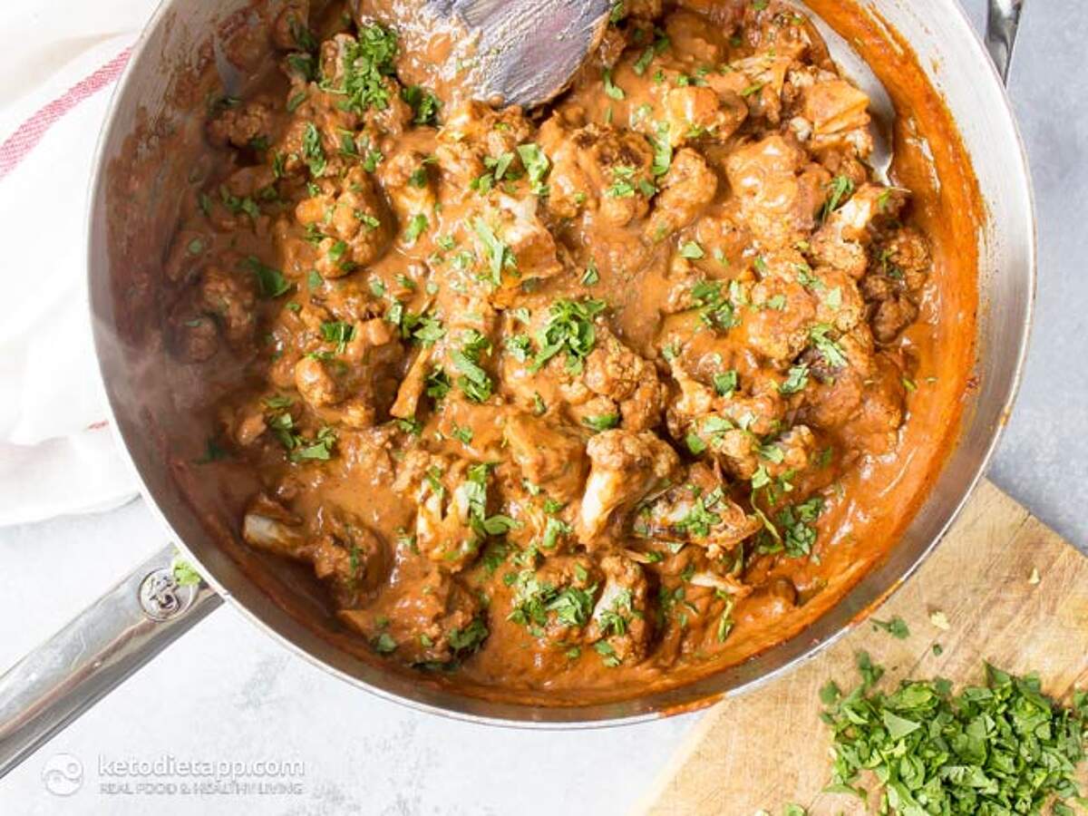 Vegetarian Keto Tikka Masala