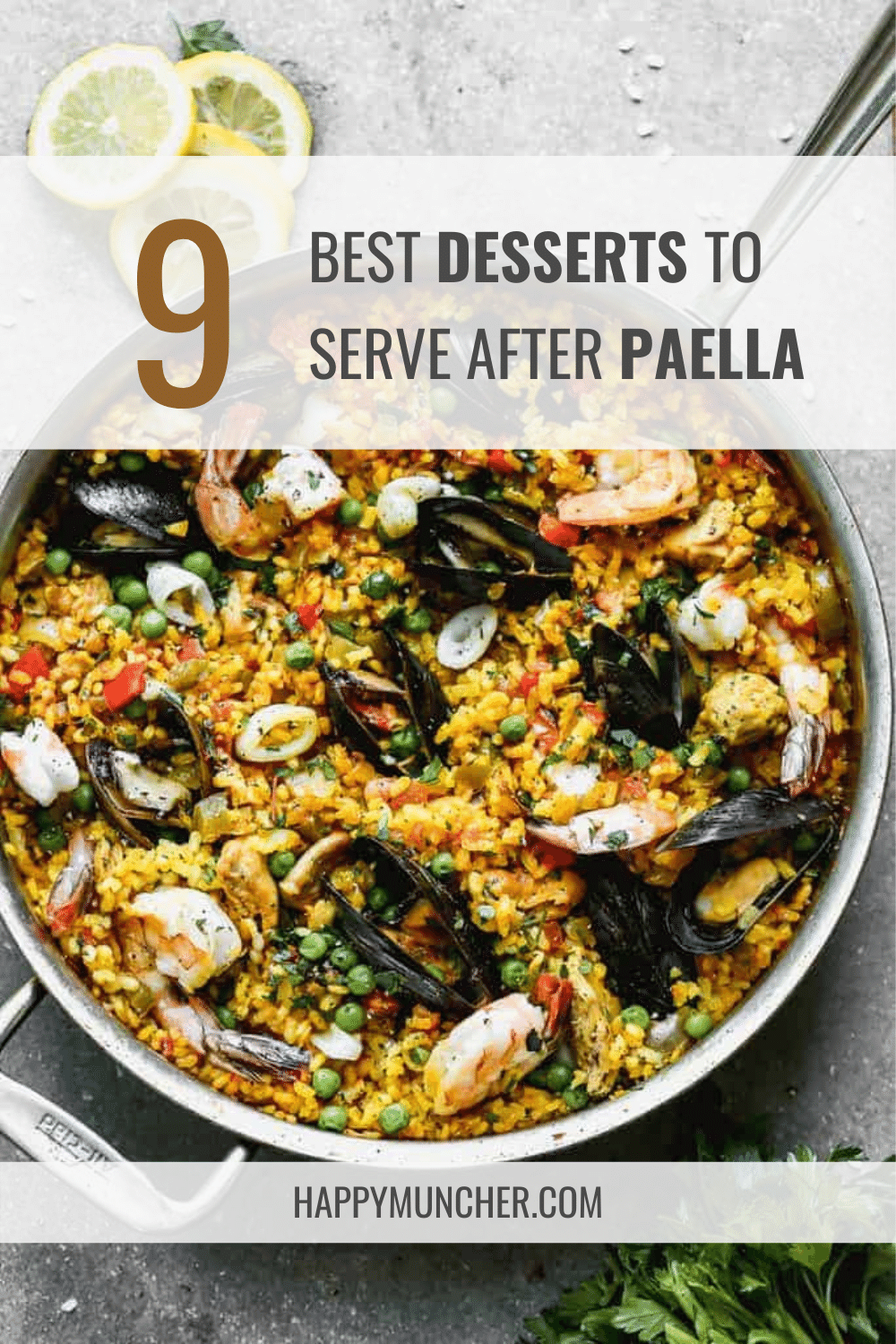 What Dessert Goes with Paella