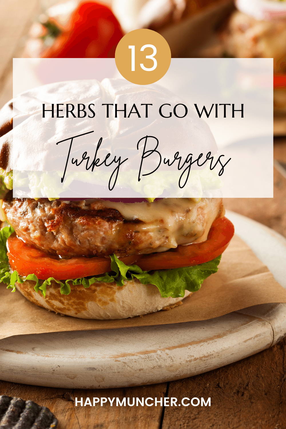 what herbs go with turkey burgers