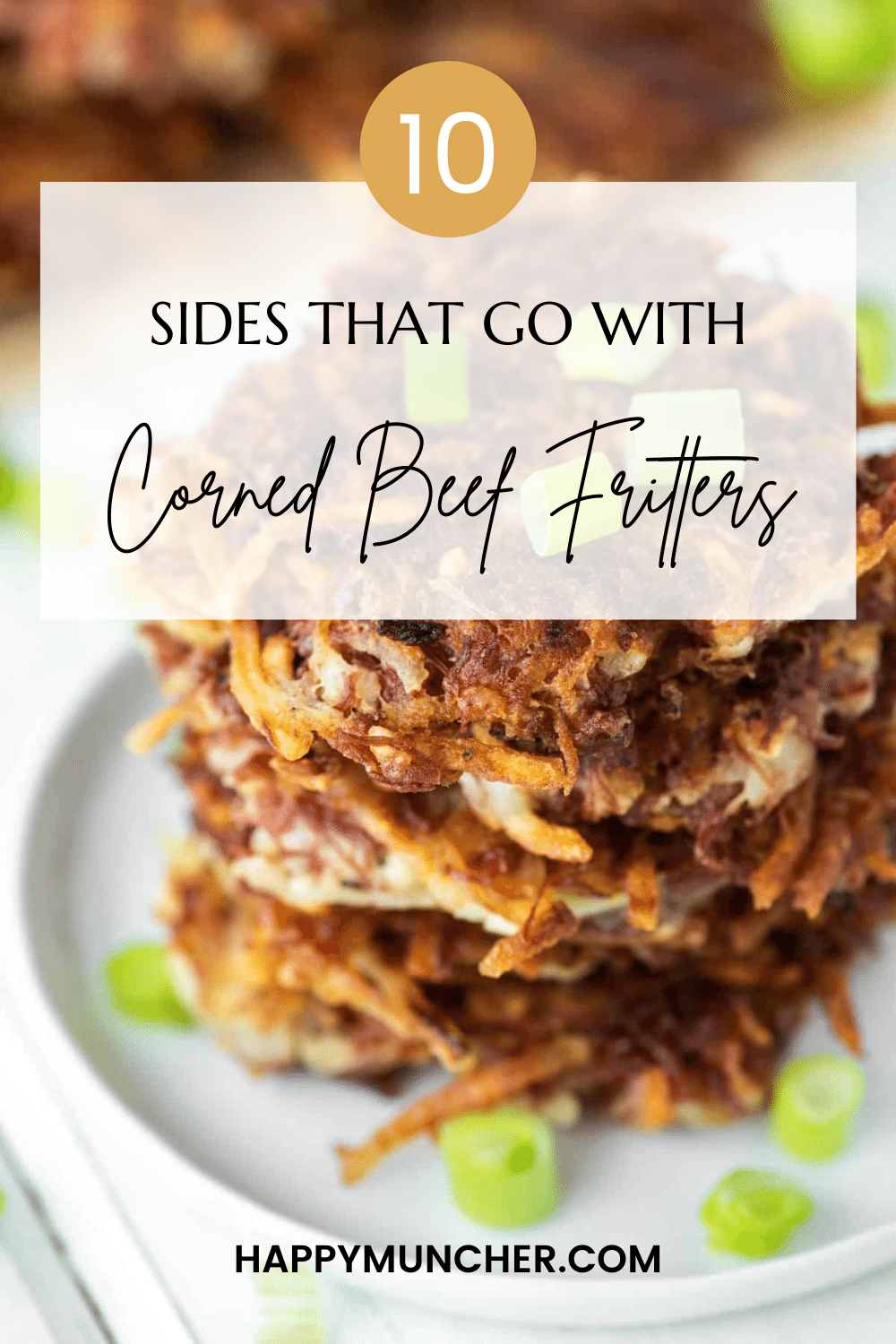 what to serve with corned beef fritters