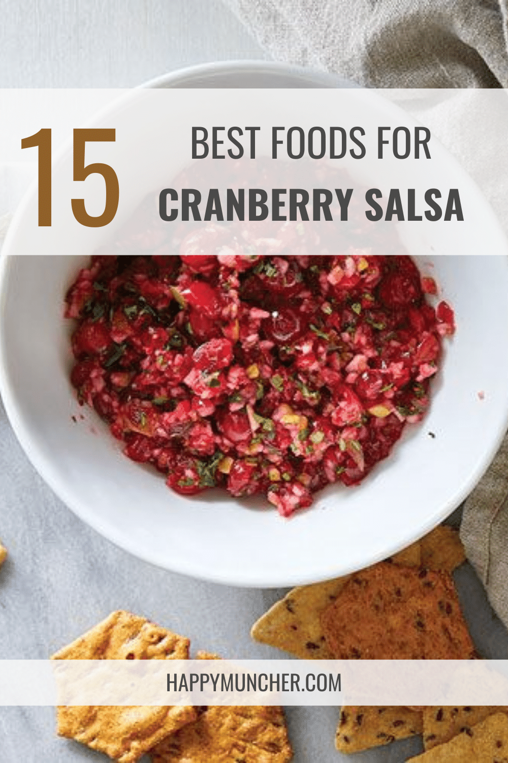 What to Serve with Cranberry Salsa