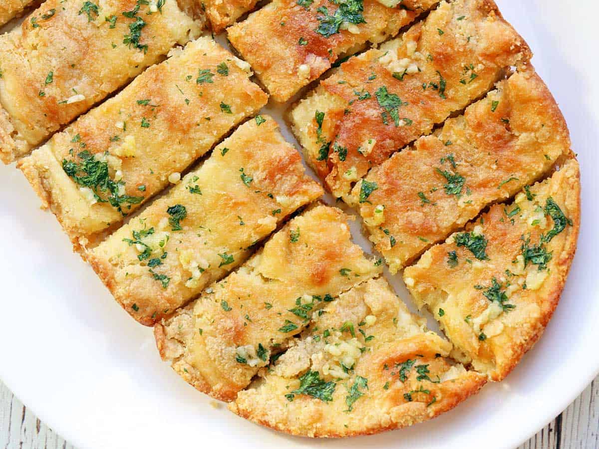 Cheesy Keto Garlic Bread