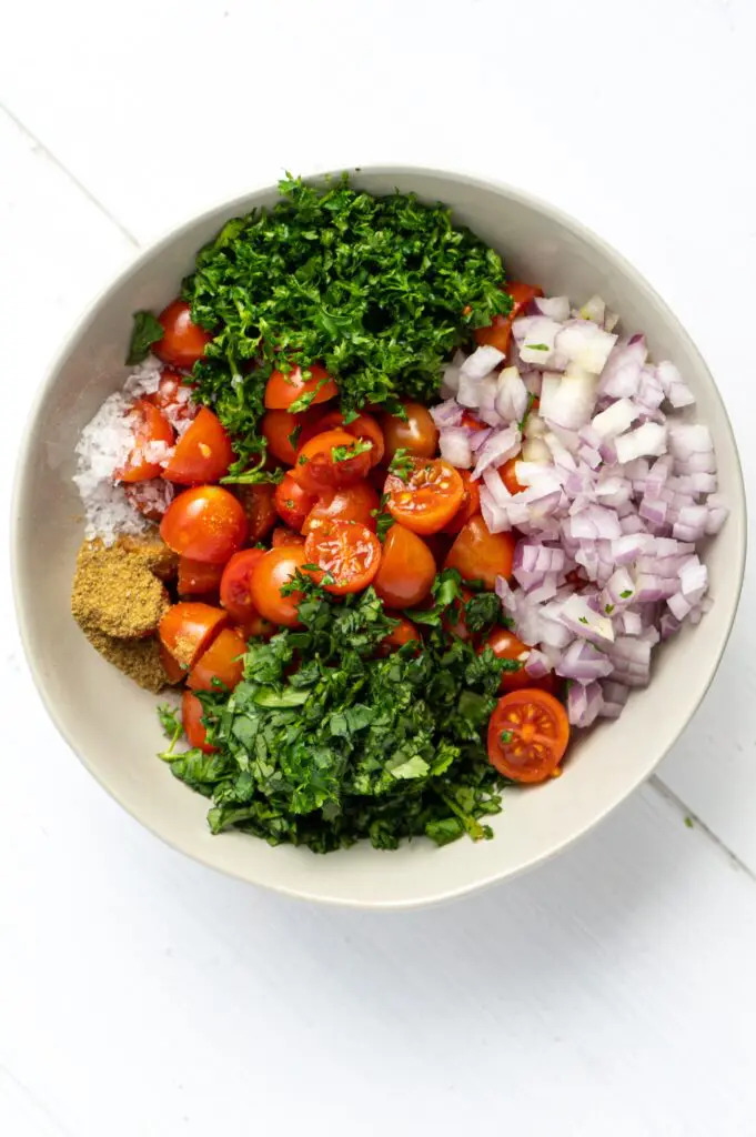 Classic Moroccan Tomato Salad