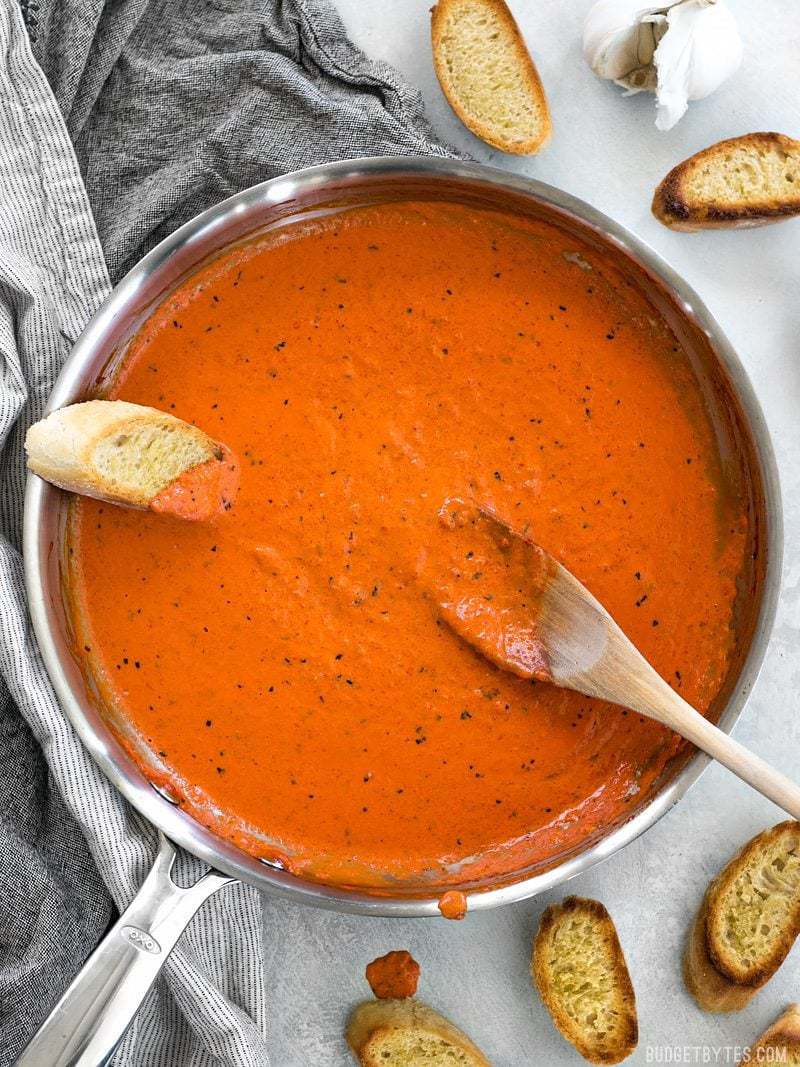 Creamy Red Pepper Sauce