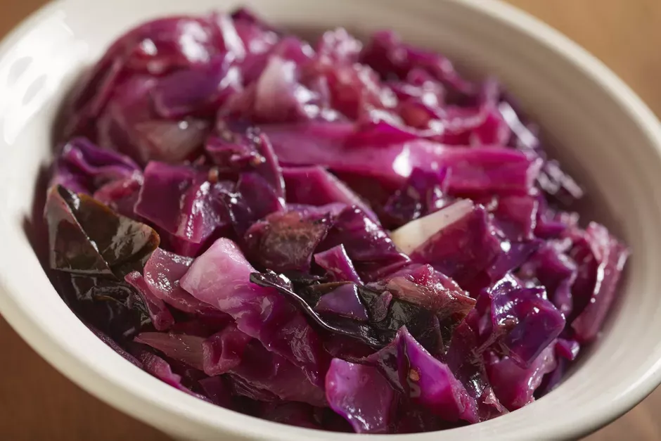Crock Pot Red Cabbage and Onions