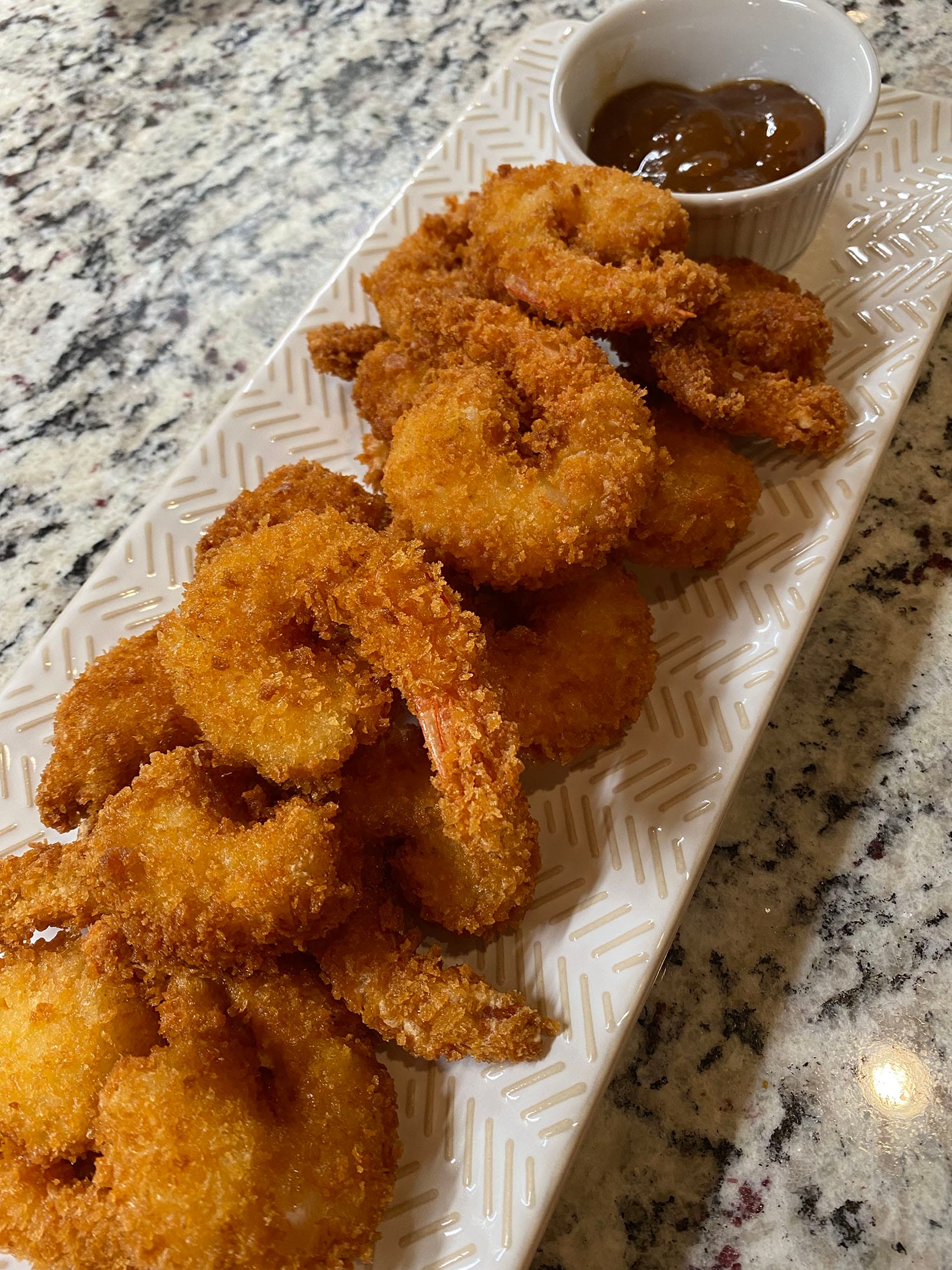 Crunchy Fried Shrimp