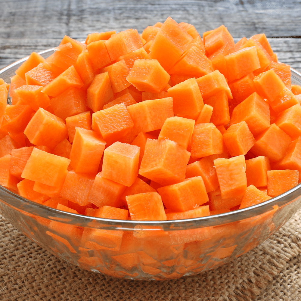chopped Carrots