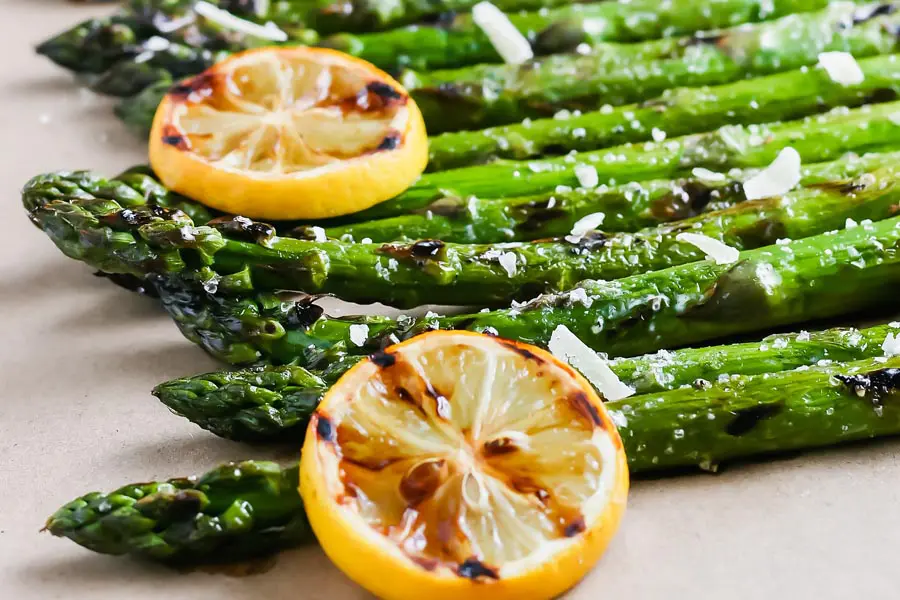 Keto Grilled Foil Packet Asparagus