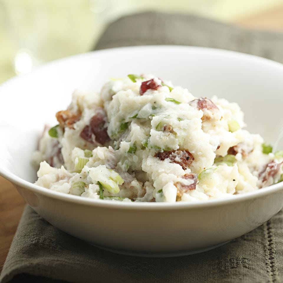 mashed potatoes with Bacon Bits
