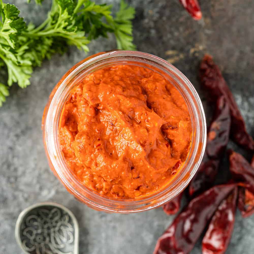 Moroccan Harissa Chili Paste