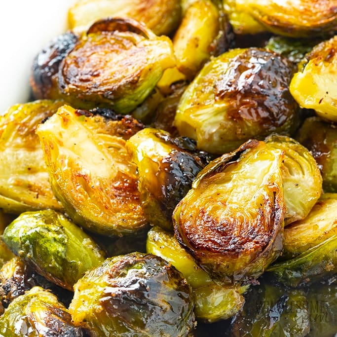Oven Roasted Brussels Sprouts