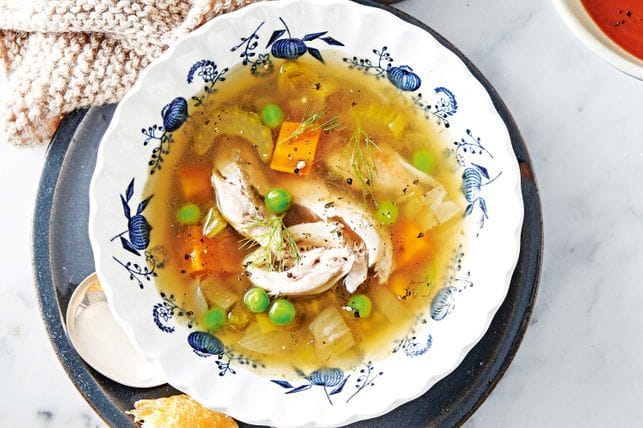 Slow-Cooker French-Style Chicken Soup