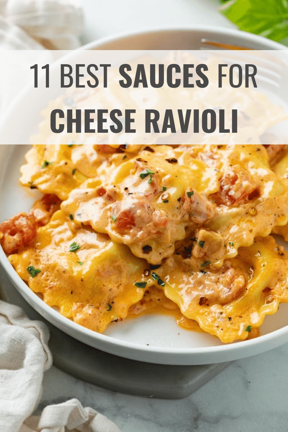 What Sauce Goes with Cheese Ravioli