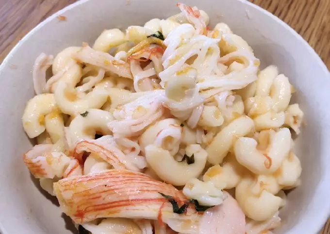 Pasta with Crab Sticks