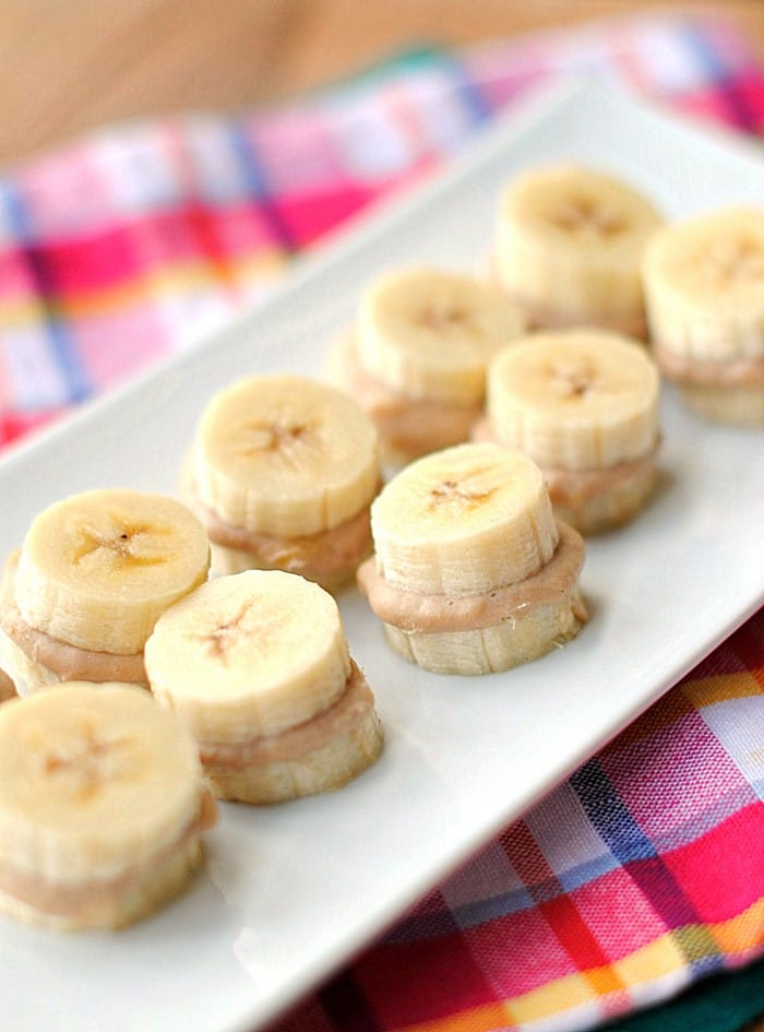 peanut butter On Bananas