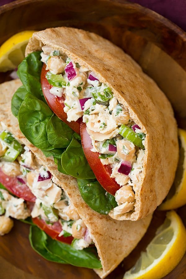 Tuna Salad In A Pita Pocket