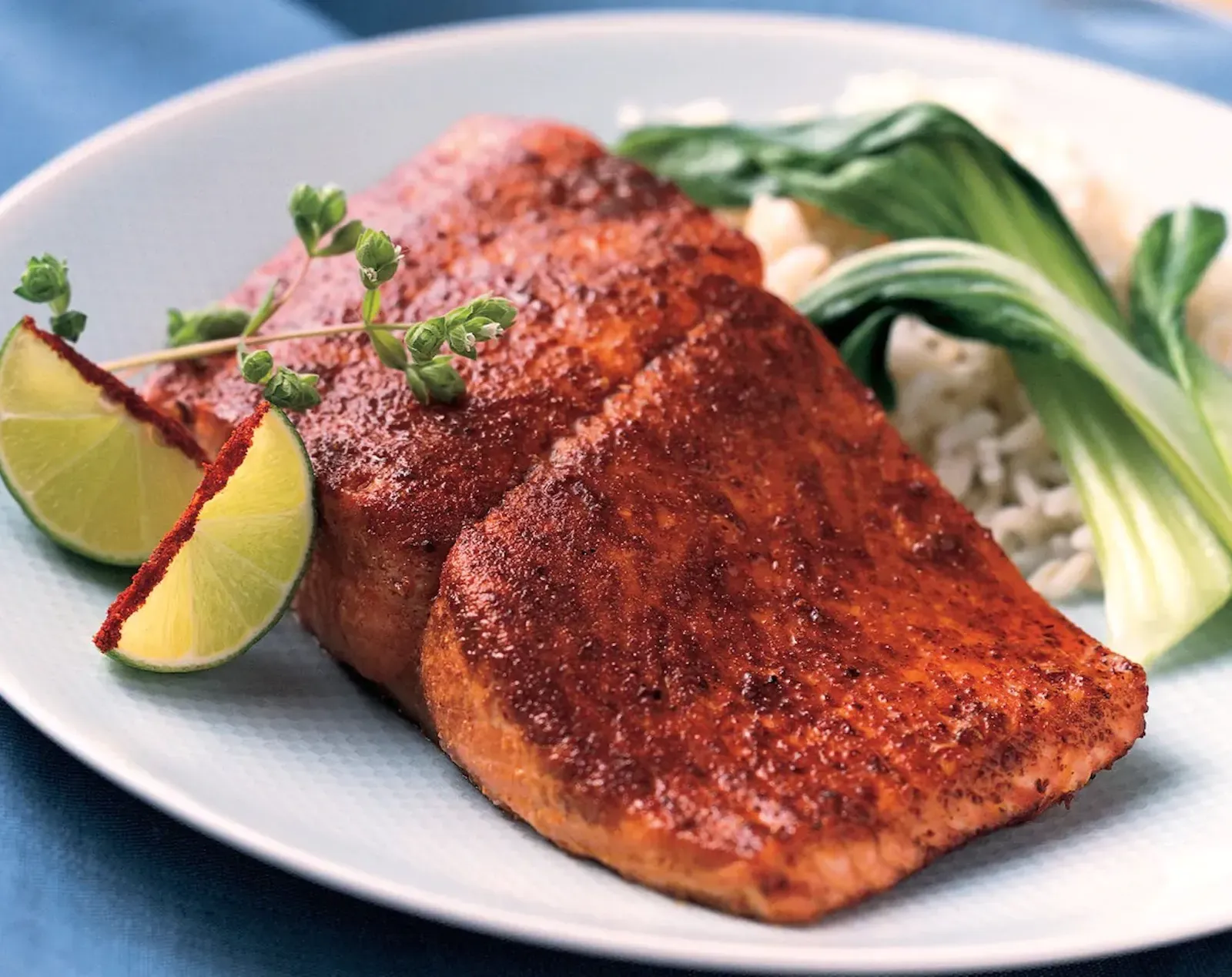 Charred Sugar-Crusted Salmon