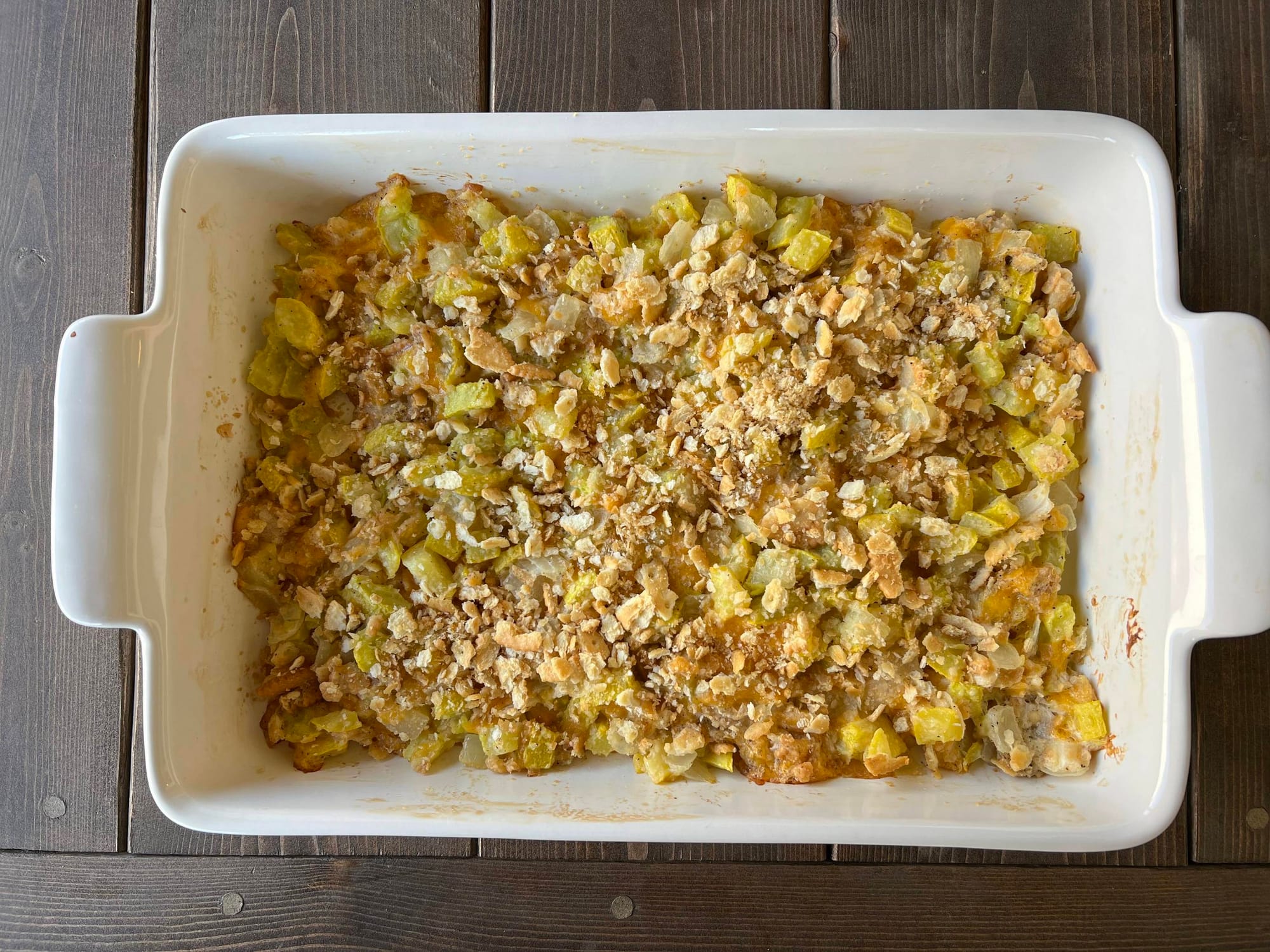 Cheesy Squash Casserole