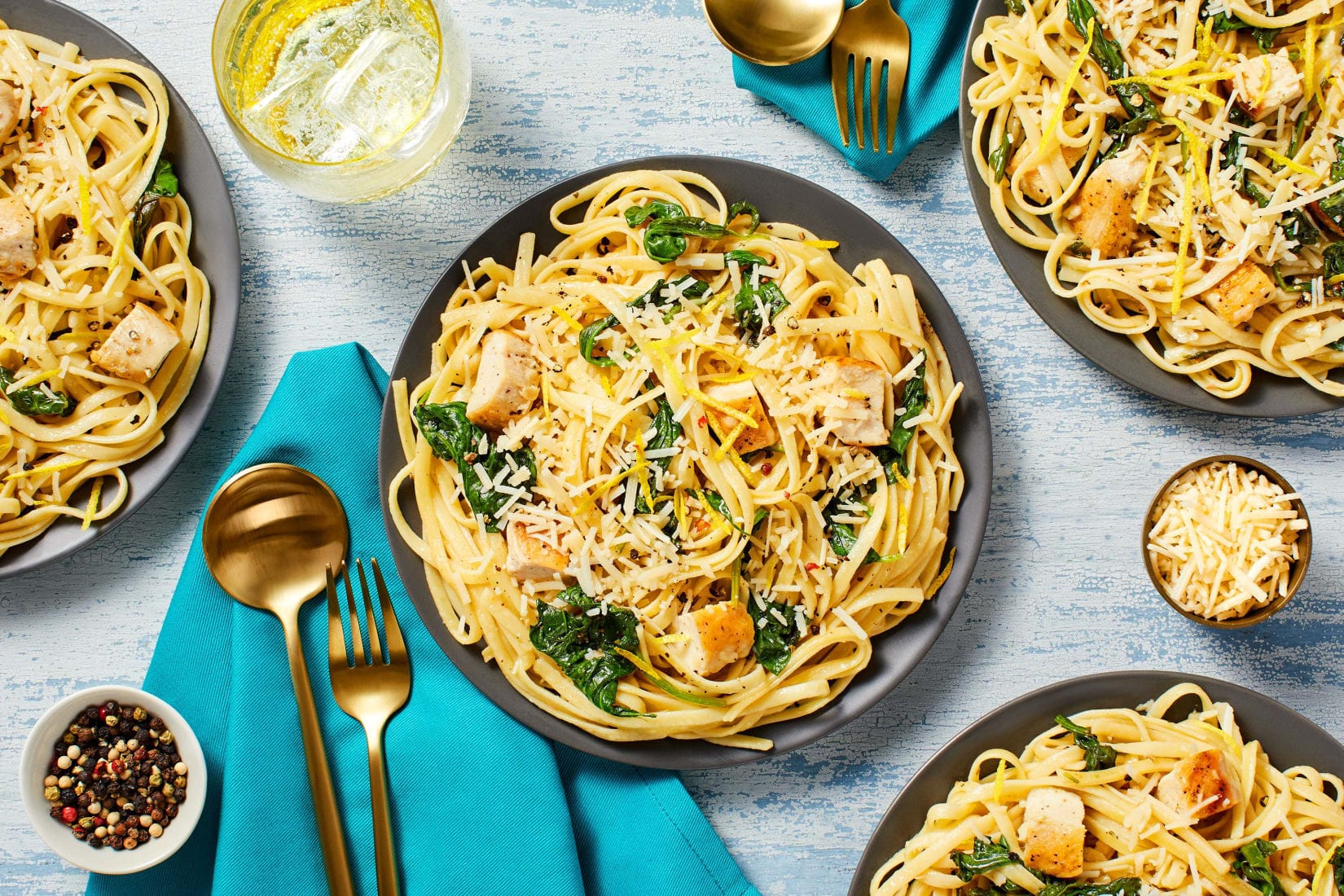 Lemon Pepper Chicken Linguine