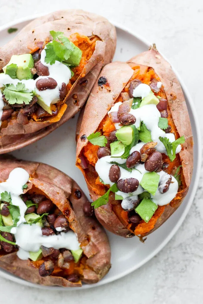 Stuffed Sweet Potatoes