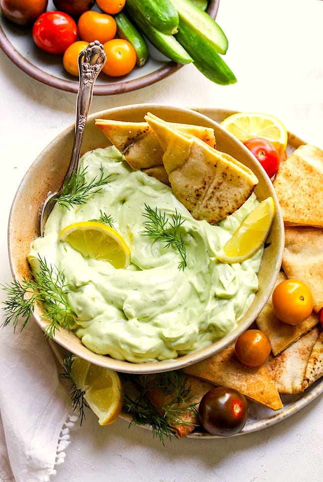 Avocado Tzatziki Sauce