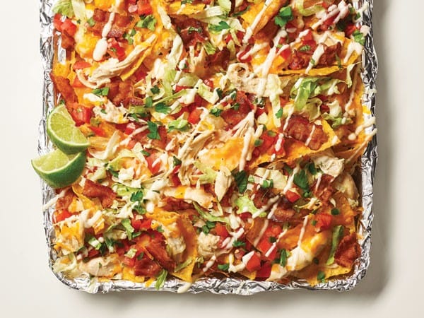 Chicken and Bacon Ranch Nachos
