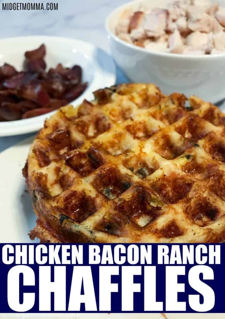 Chicken Bacon Ranch Chaffle