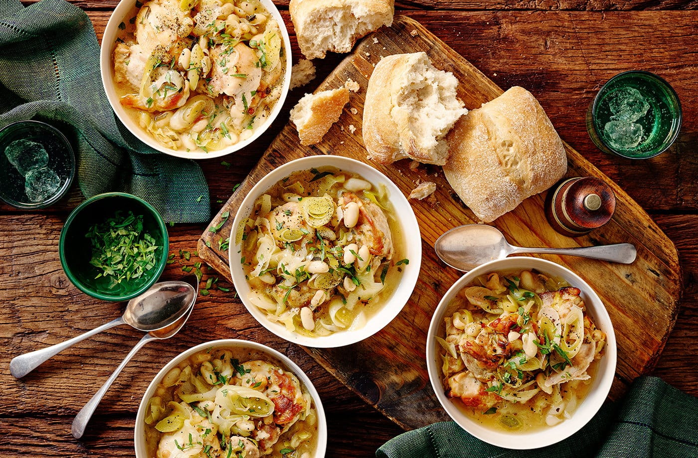 Chicken, Tarragon and White Wine Stew