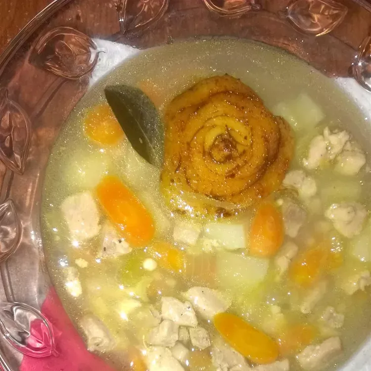 Chinese Chicken and Potato Soup