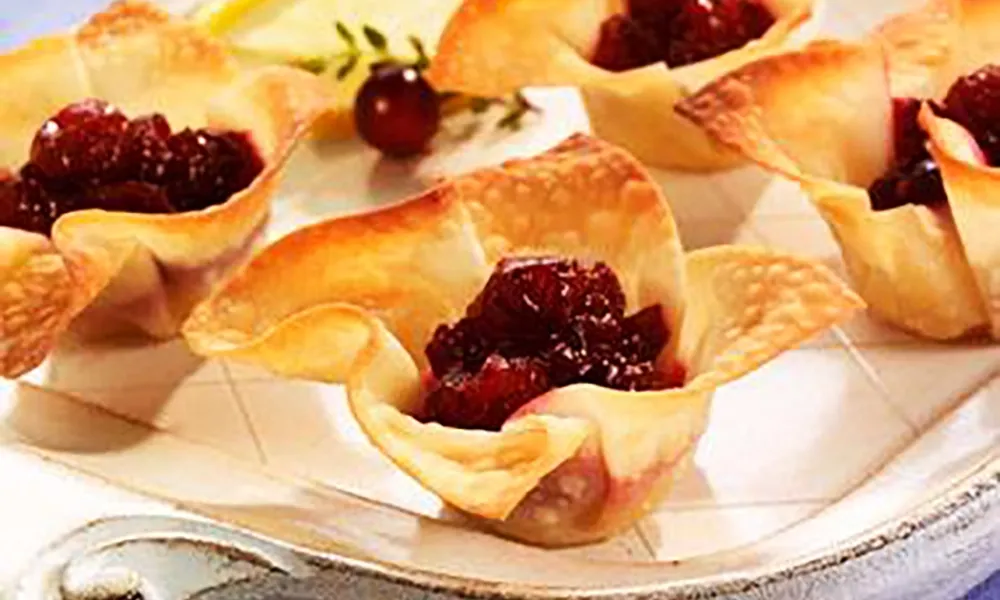 Cranberry Brie Bites